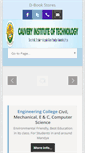 Mobile Screenshot of cauveryinstitute.com